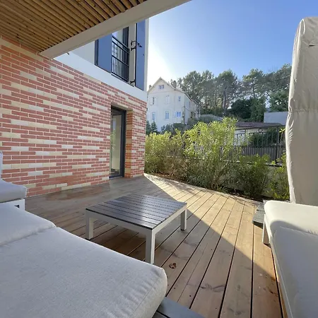 T3 Rez-de-jardin, A 500m Du Centre D'arcachon, Terrasse, Parking Et Wifi - Fr-1-474-255 Апартаменты